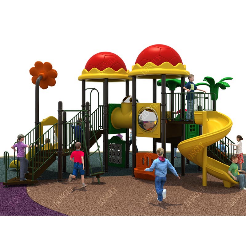 Kids Education Park - Hochwertige Pädagogische Kunststoffrutsche für Kinder Outdoor-Spielplatz