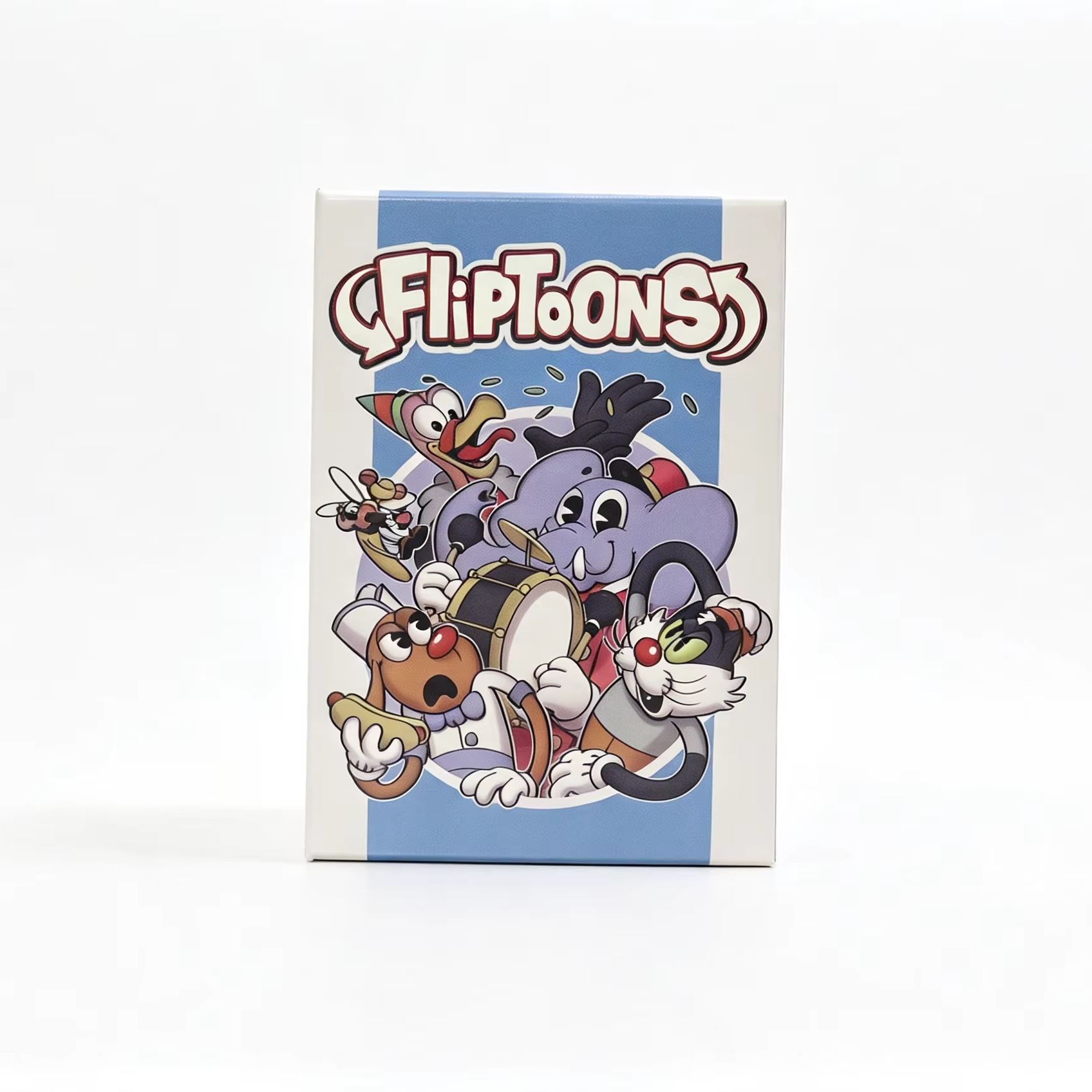 Kids Early Education - FlipToons Brettspiel | Ein animiertes Deck-Building-Kartenspiel!