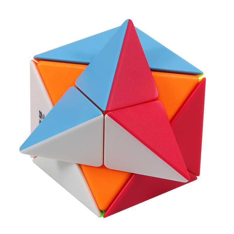 Brain Teaser Cube - QiYi X Zauberwürfel Speedcube 2x2x2 IQ-Test
