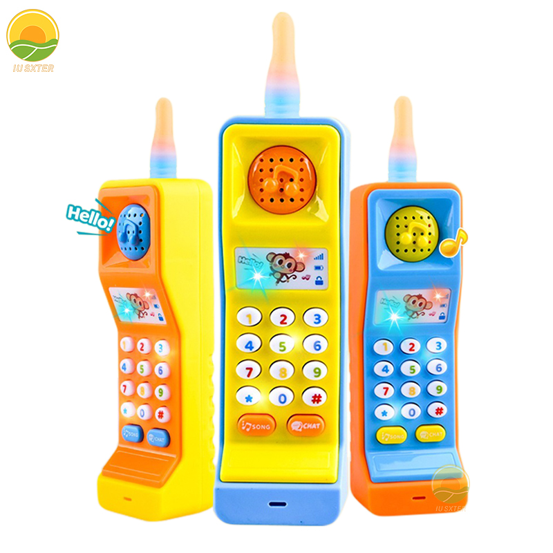 Kids Education Mobile - Baby-Telefon-Spielzeug, Musikalisches elektronisches Handy für Kinder