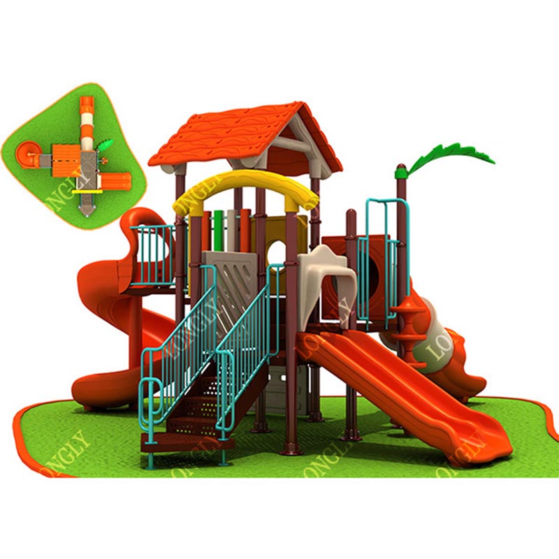 Kids Education Park - Hochwertig bewertete Kinderrutsche für Schulgärten, Vorschulen,