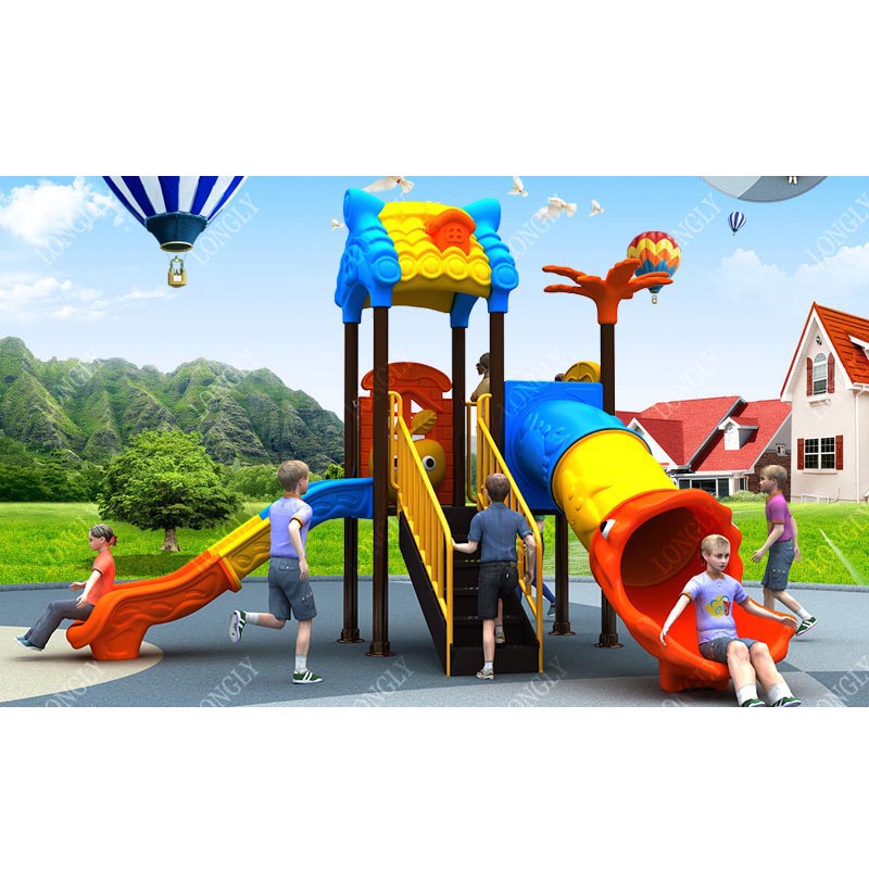 Kids Education Park - Meistverkaufte Kinderrutsche Kommerzielle Plastikrutsche Pädagogische Schul-Außenspielplatz-Ausrüstung