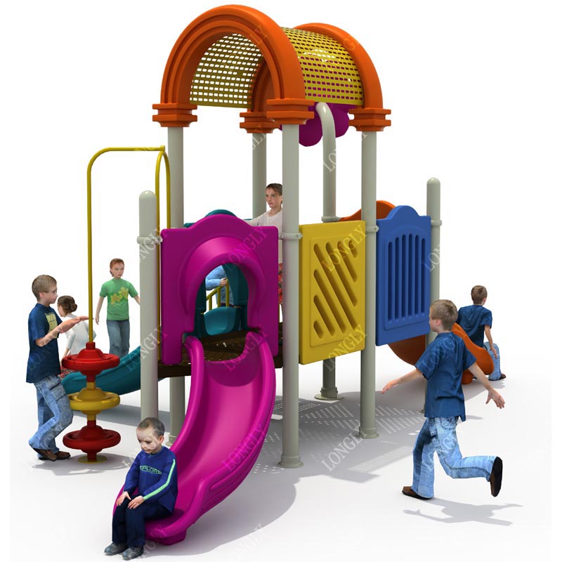 Kids Education Park - Pädagogische Kinderrutsche aus LLDPE-Kunststoff für Schulen