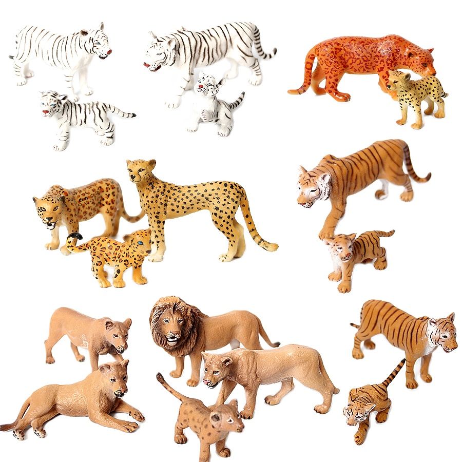 Kingdom Kids Education - Echte Tierfiguren aus dem Wildtierreich: Weiße