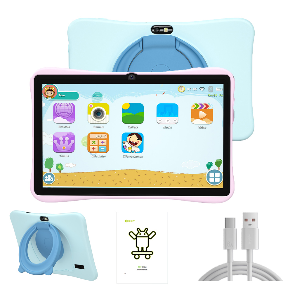 Japanese Kids Education - 7-Zoll-Kinder-Tablet 4 GB + 64 GB,
