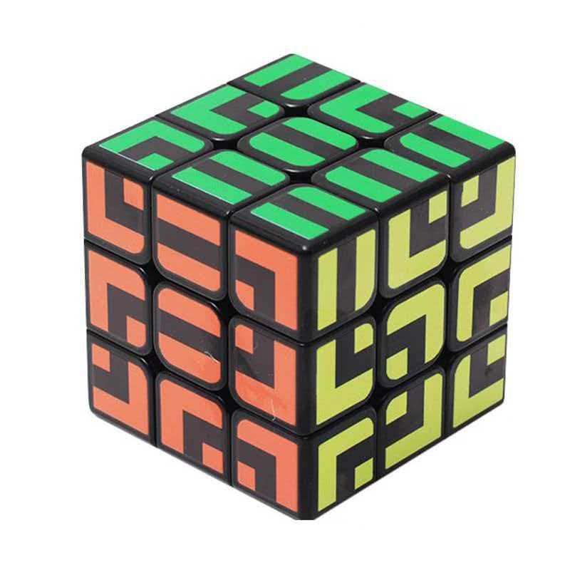Brain Teaser Cube - Labyrinth-Würfel 3x3x3 Schwierige Denksportaufgaben Problemlösung IQ-Challenge