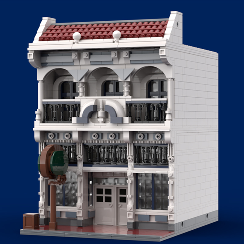 Kingdom Kids Education - 1469 Teile MOC Magisches Königreich Halle