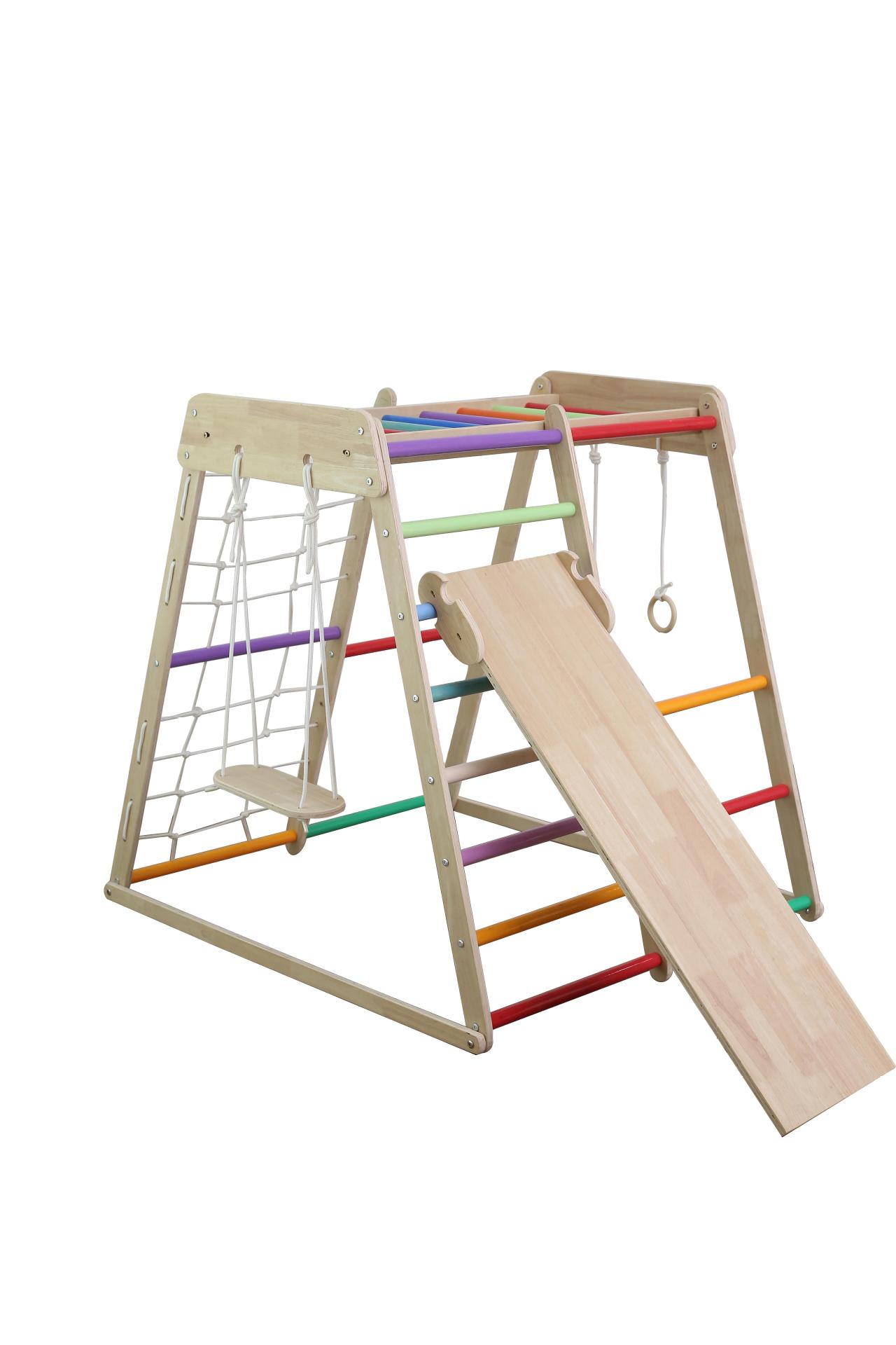 Kinder-Klettergerüst aus Massi – Kids Education Park Bewertung und Preis