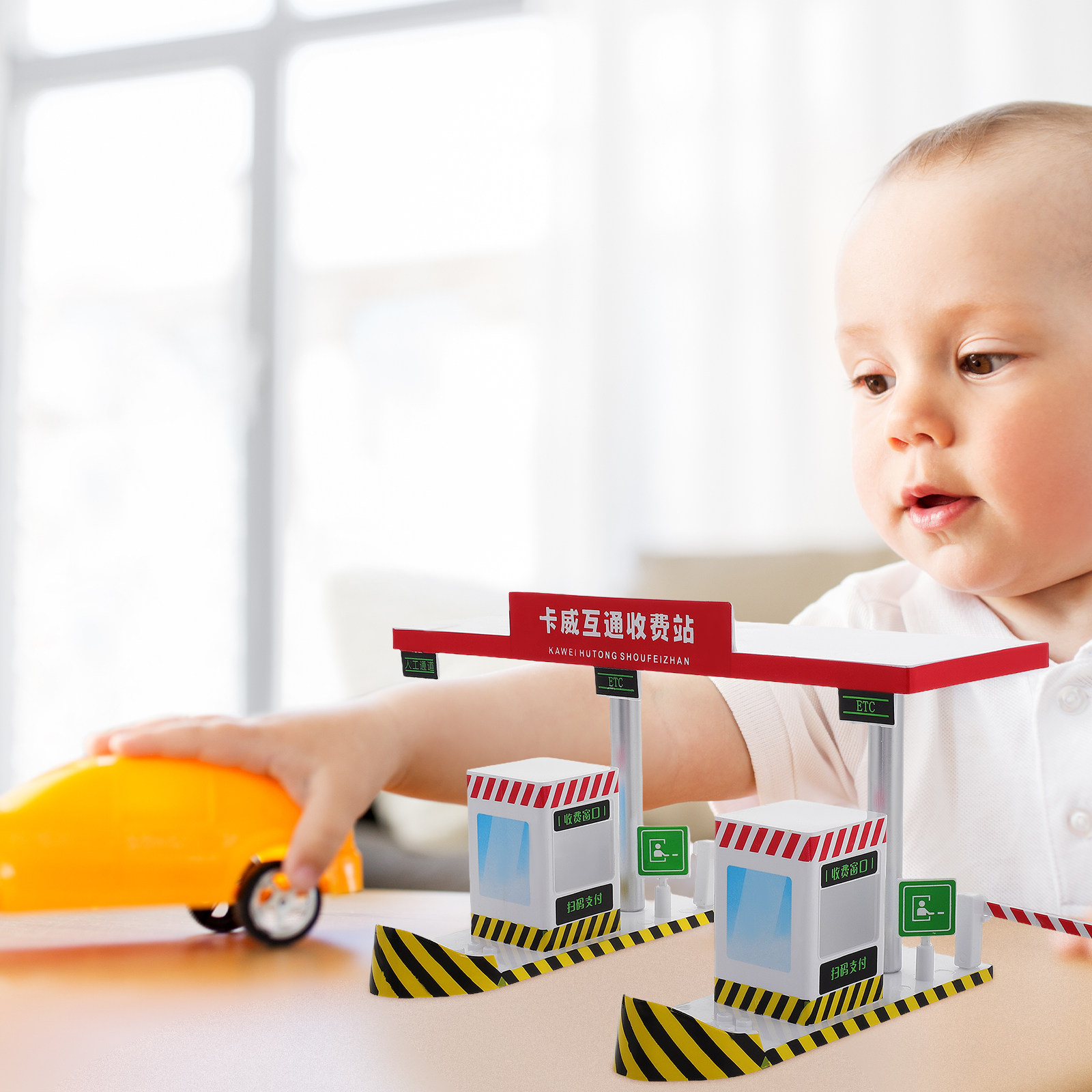 Plastik-Mautstellen-Spielset f – Kids Early Education Bewertung und Preis