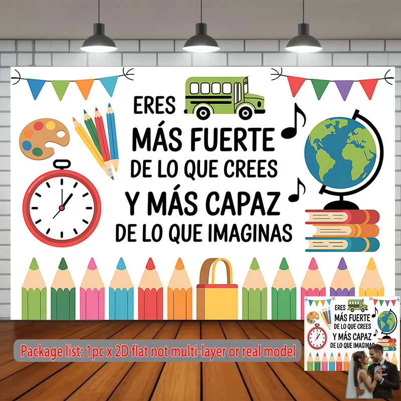 Inspirierende Wandteppich-Deko – Kids Education Banner Bewertung und Preis