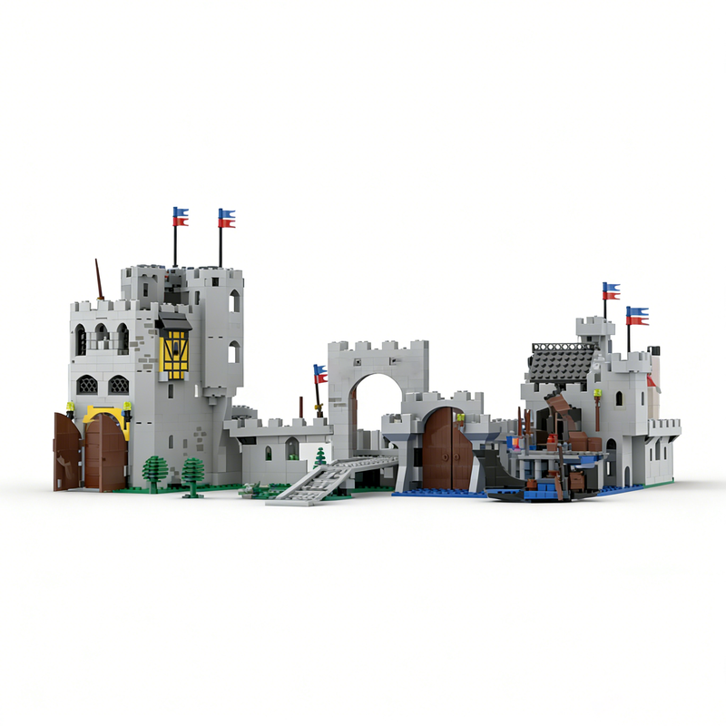 1534-teiliges MOC Schloss Klas – Kingdom Kids Education Bewertung und Preis