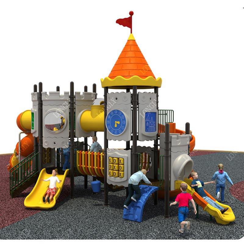 Schlossförmige Kinderrutsche f – Kids Education Park Bewertung und Preis