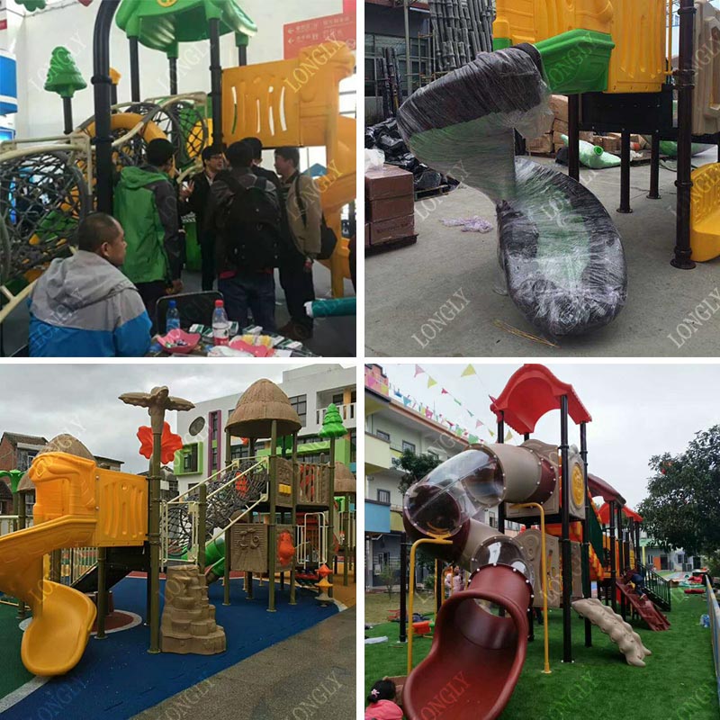 Schlossförmige Kinderrutsche f – Kids Education Park Bewertung und Preis