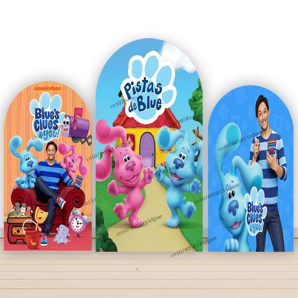 Blauer Hinweis Bogen Hintergru – Kids Education Banner Bewertung und Preis