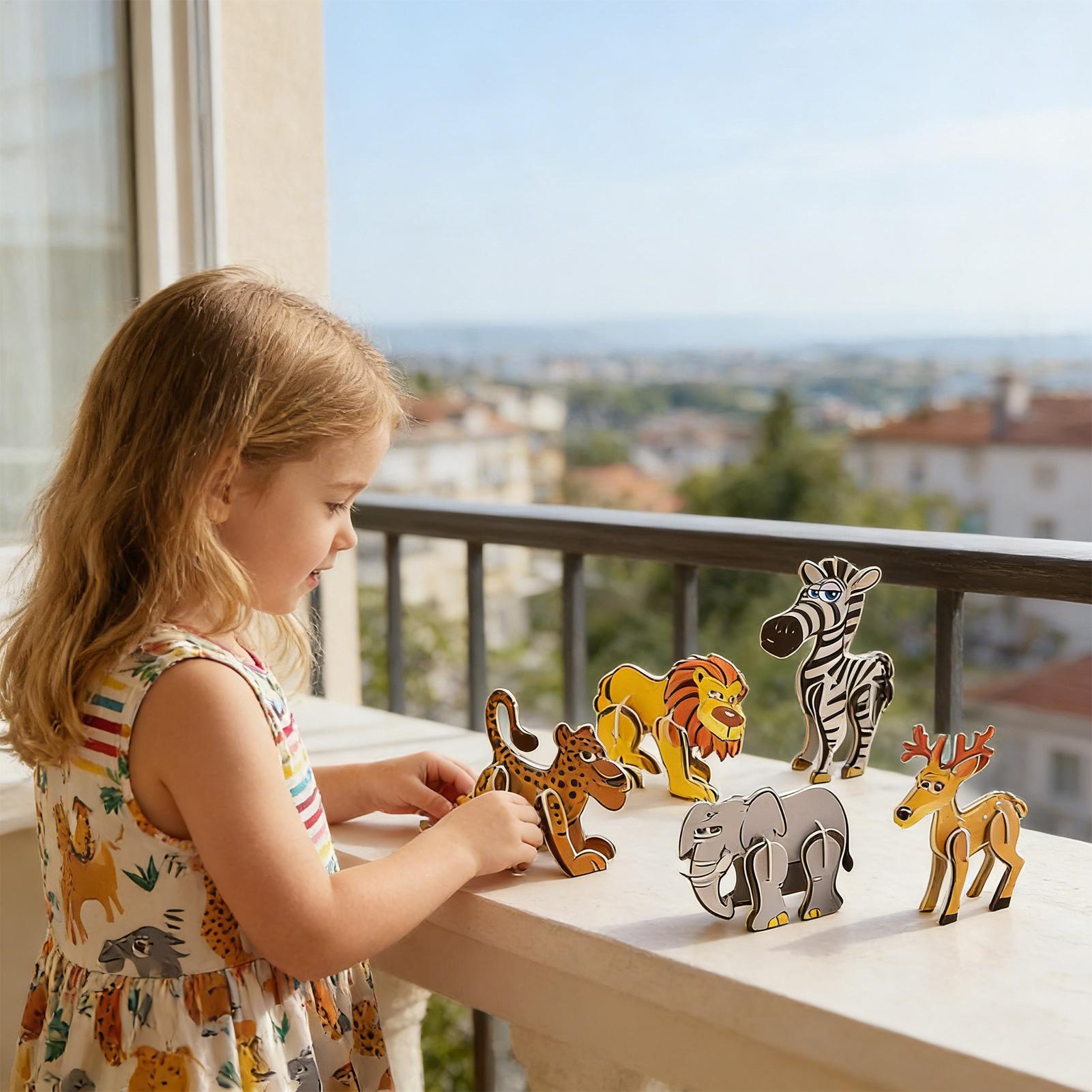 3D-Cartoon-Puzzles für Kinder, – Kids Early Education Bewertung und Preis