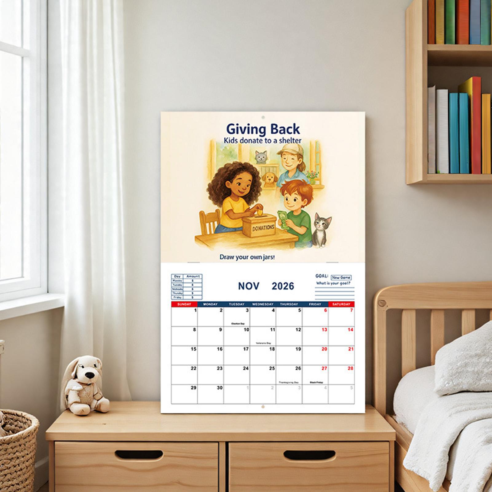 Kalendertafel für Kinder 2026, – Kids Education Plan Bewertung und Preis