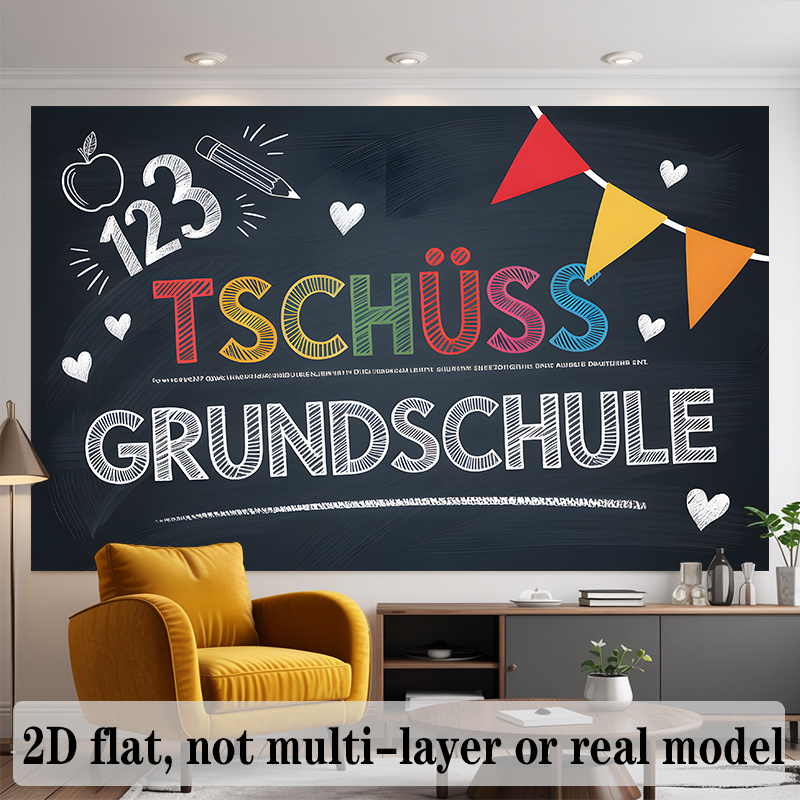 Niedliches deutsches Kindergar – Kids Education Banner Bewertung und Preis