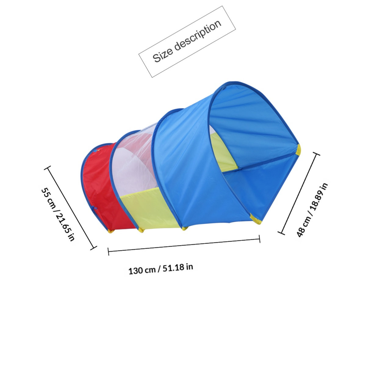 Pop-Up-Klettern Tunnel aus Sto – Kids Early Education Bewertung und Preis