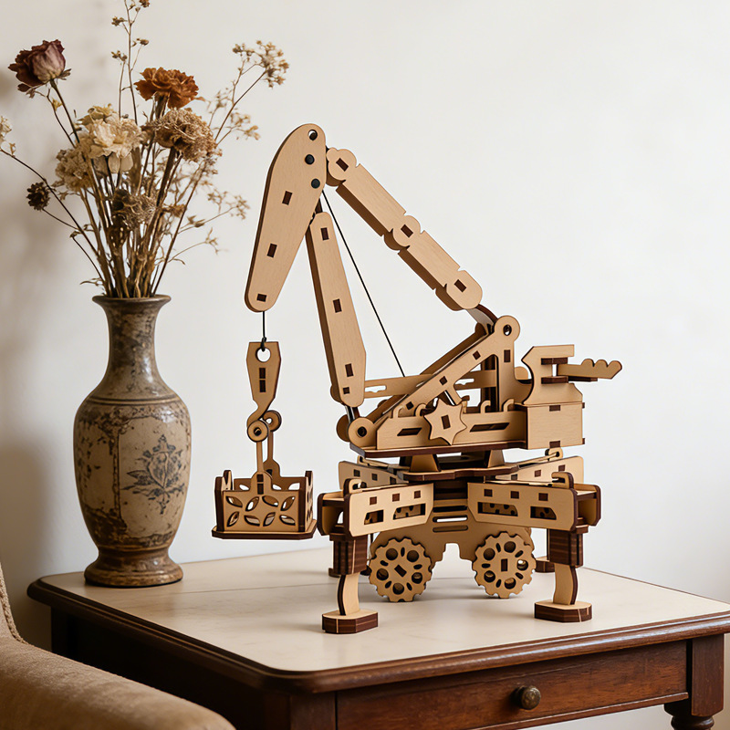 3D Holz-Mobilkran-Puzzle DIY M – Kids Education Mobile Bewertung und Preis