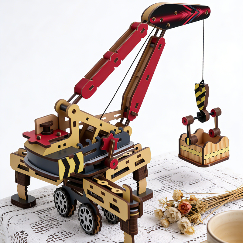 3D Holz-Mobilkran-Puzzle DIY M – Kids Education Mobile Bewertung und Preis