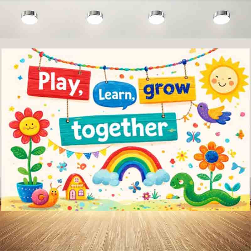 Spielen, Lernen, Gemeinsam Wac – Kids Education Banner Bewertung und Preis