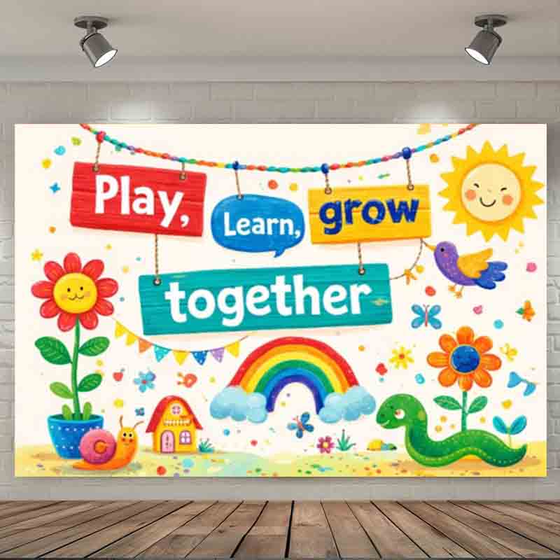 Spielen, Lernen, Gemeinsam Wac – Kids Education Banner Bewertung und Preis