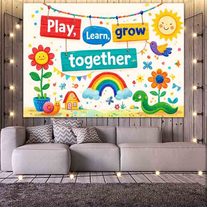 Spielen, Lernen, Gemeinsam Wac – Kids Education Banner Bewertung und Preis