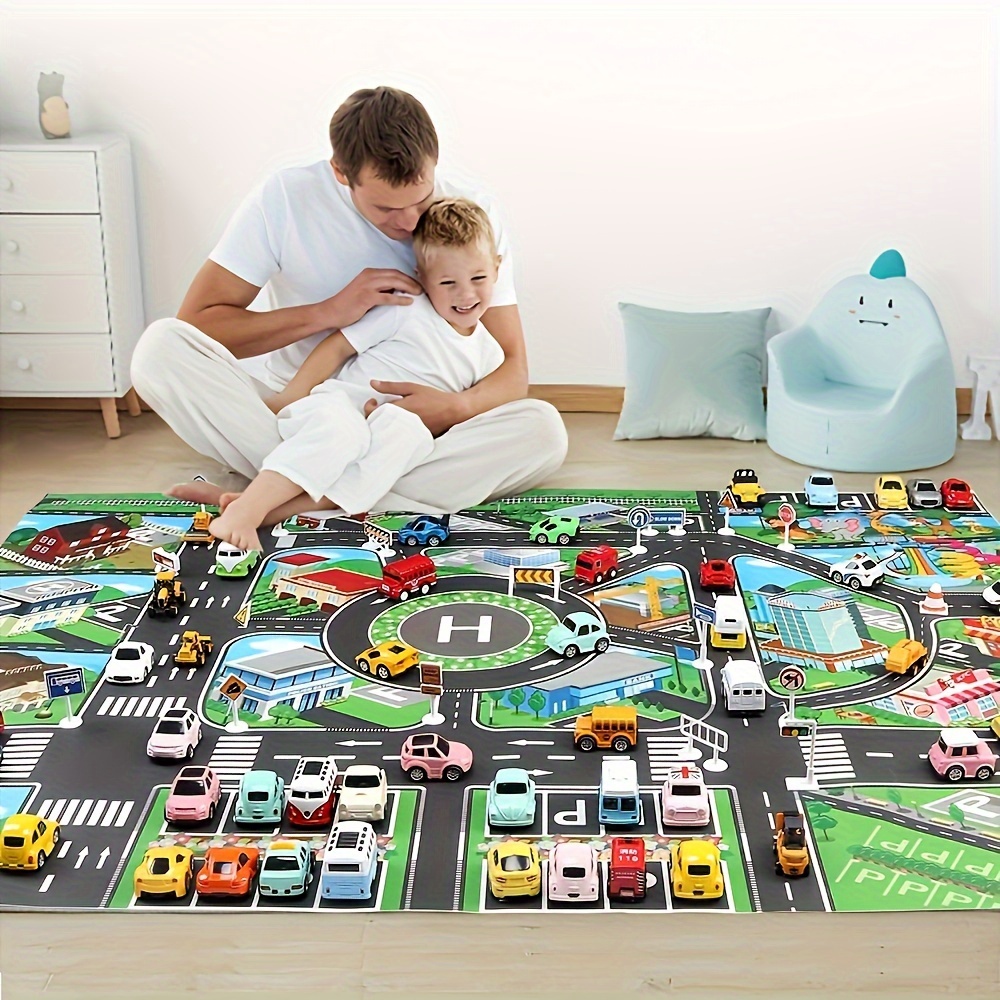 1 Stück, Stadtverkehr-Spielmat – Kids No Education Bewertung und Preis