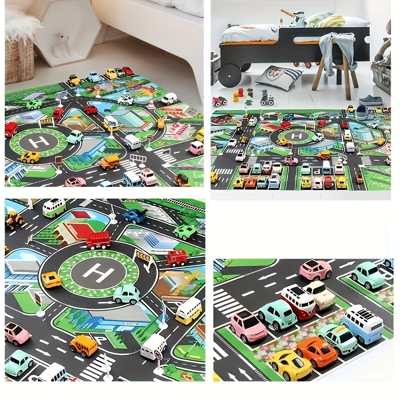 1 Stück, Stadtverkehr-Spielmat – Kids No Education Bewertung und Preis