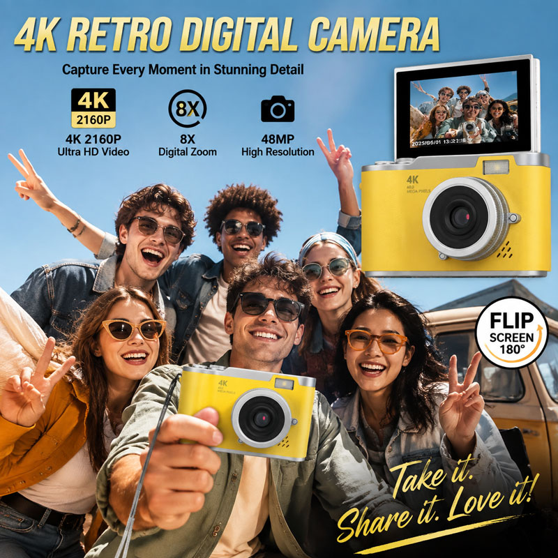 Digitalkamera 8X Digitalzoom V – Japanese Kids Education Bewertung und Preis
