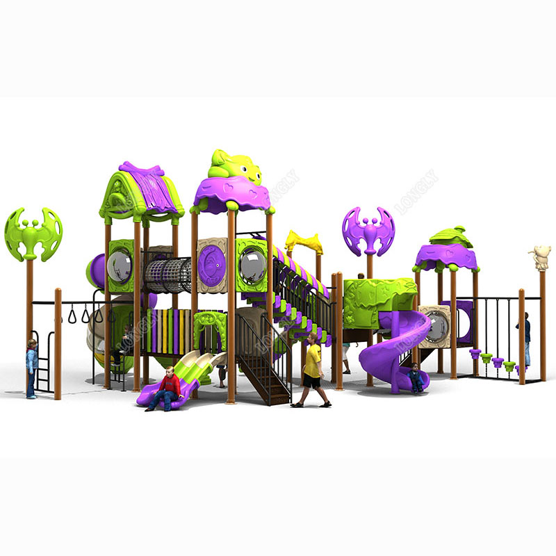 Neueste Outdoor-Spielplatzruts – Kids Education Park Bewertung und Preis