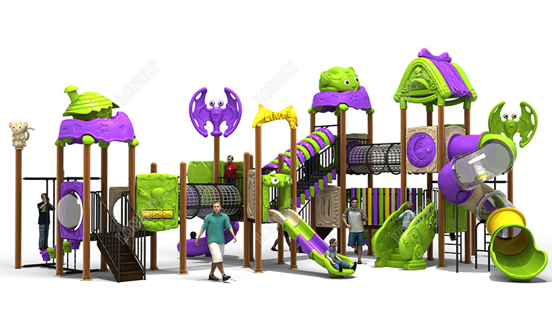 Neueste Outdoor-Spielplatzruts – Kids Education Park Bewertung und Preis