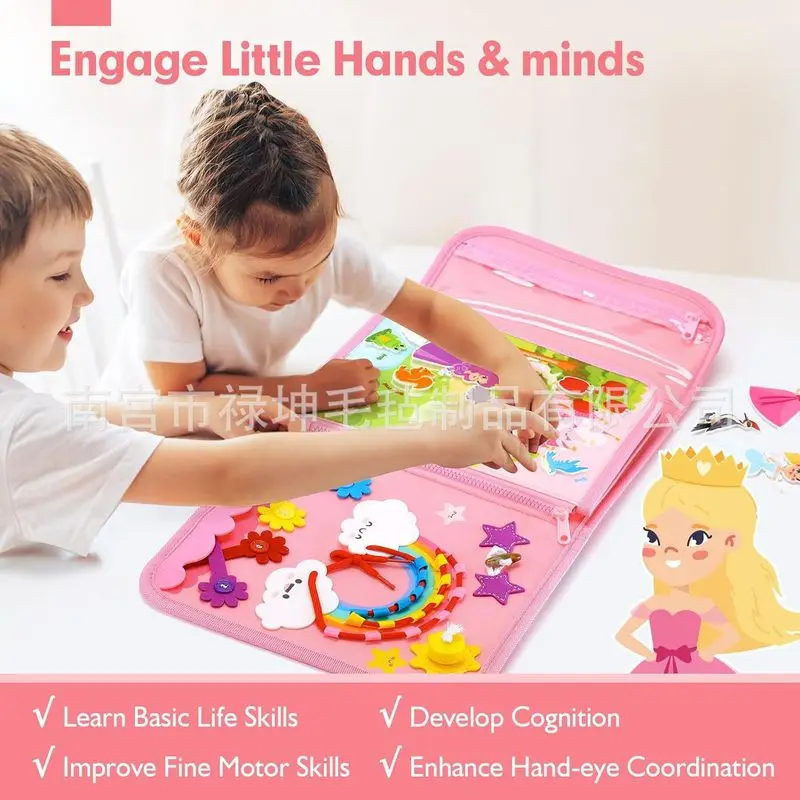 Prinzessin Montessori Filz-Bus – Kids Early Education Bewertung und Preis