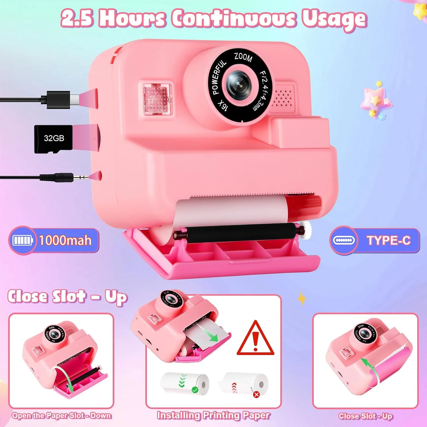 Digitale Kinder kamera, Sofort – Japanese Kids Education Bewertung und Preis