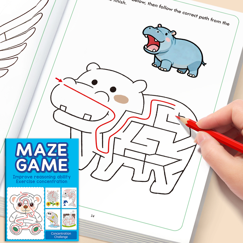 Labyrinth-Zeichenbuch für Kind – Education Kids Definition Bewertung und Preis