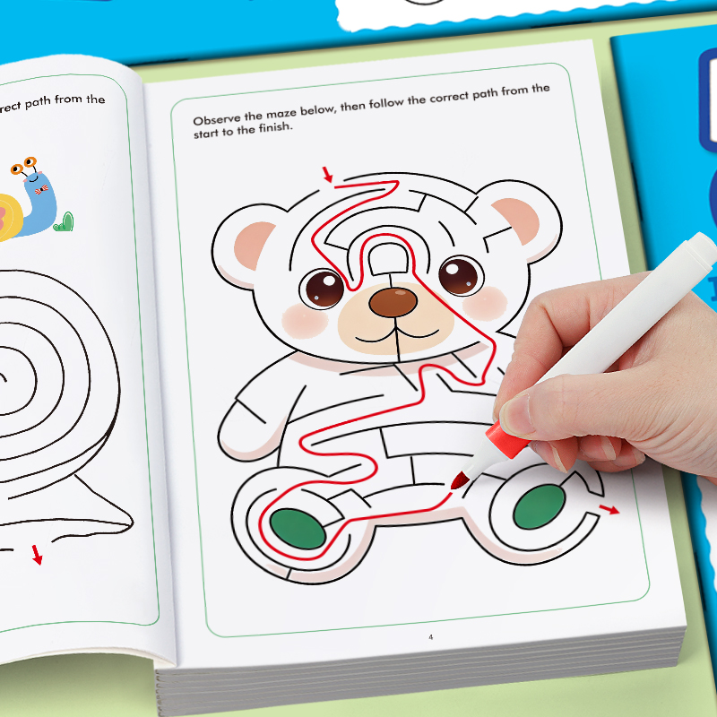 Labyrinth-Zeichenbuch für Kind – Education Kids Definition Bewertung und Preis