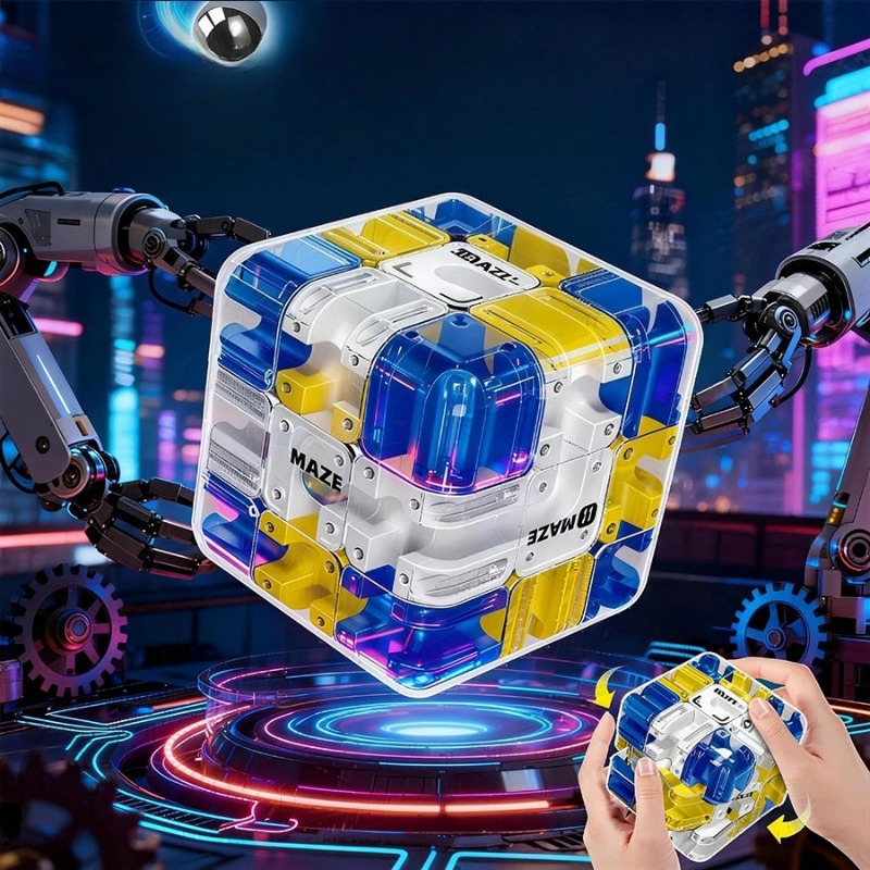 1-10 Stück 3D-Labyrinth-Puzzle – Brain Teaser Cube Bewertung und Preis